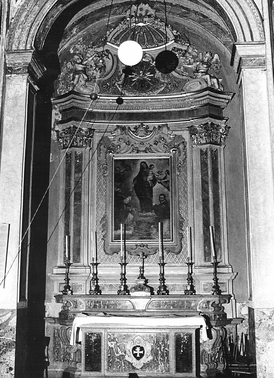 altare, complesso decorativo - bottega bergamasca (sec. XIX)