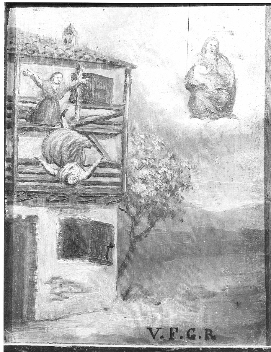 ex voto, opera isolata - ambito bergamasco (sec. XIX)