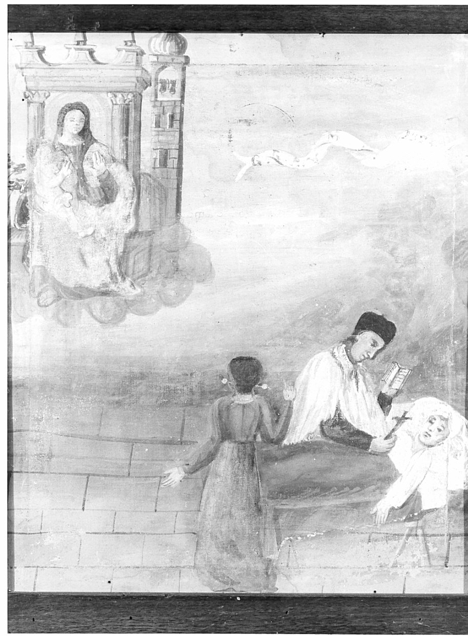 ex voto, opera isolata - ambito bergamasco (sec. XIX)