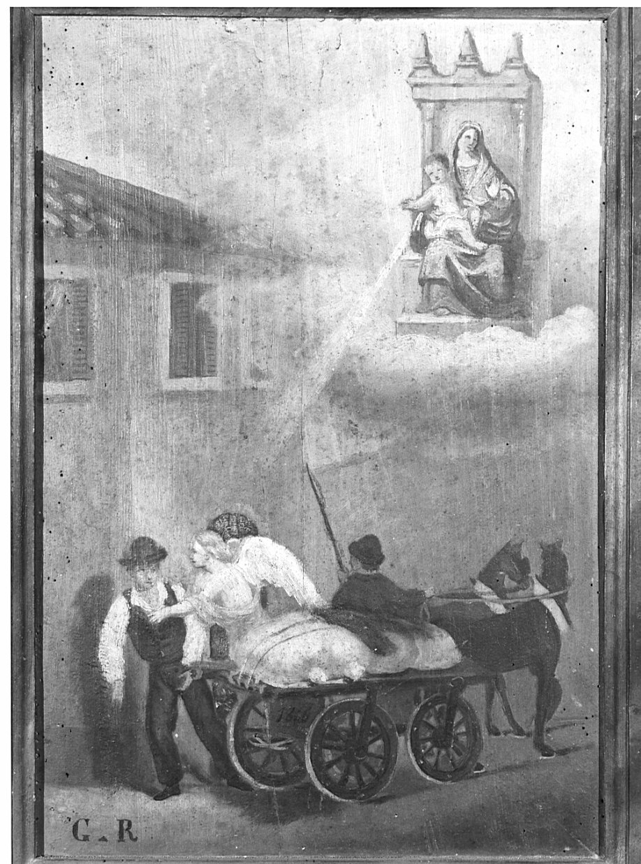 ex voto, opera isolata - ambito bergamasco (sec. XIX)