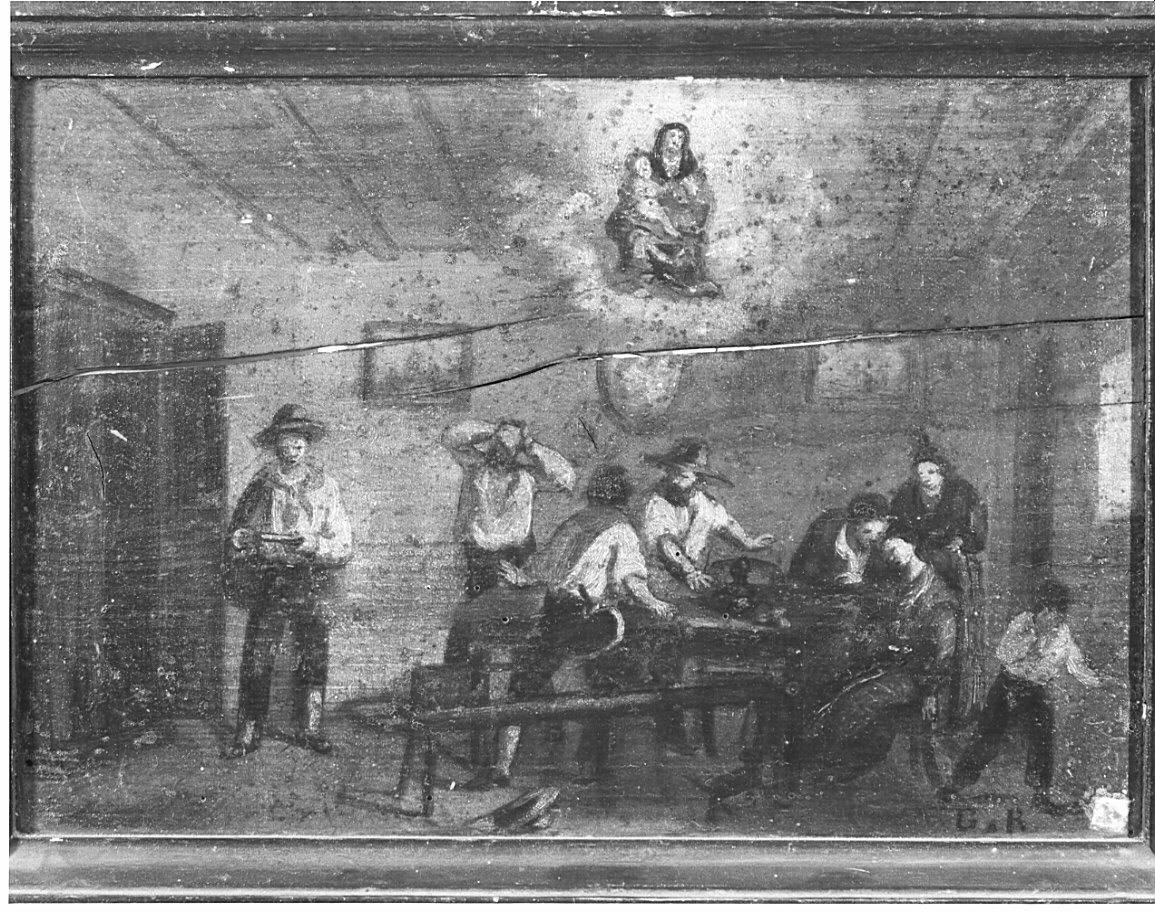 ex voto, opera isolata - ambito bergamasco (metà sec. XIX)