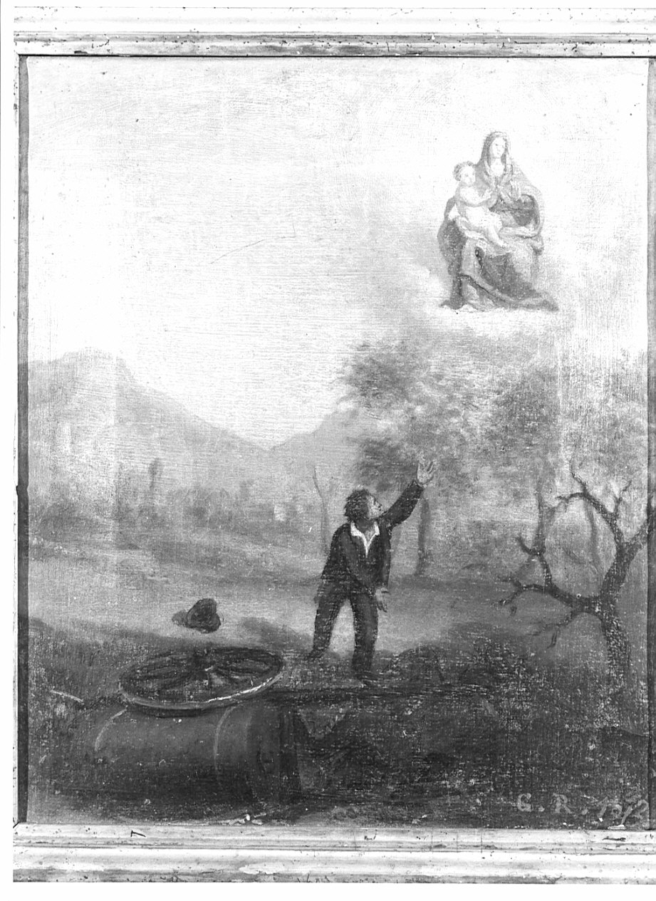 ex voto, opera isolata - ambito bergamasco (sec. XIX)