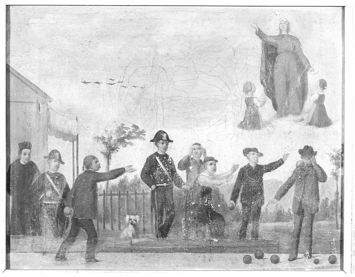 ex voto, opera isolata - ambito bergamasco (fine sec. XIX)