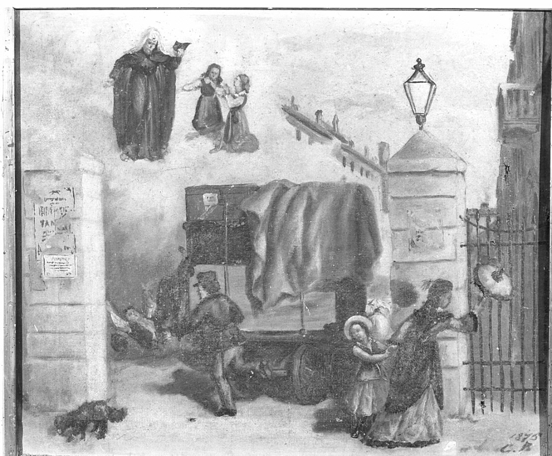 ex voto, opera isolata - ambito bergamasco (sec. XIX)