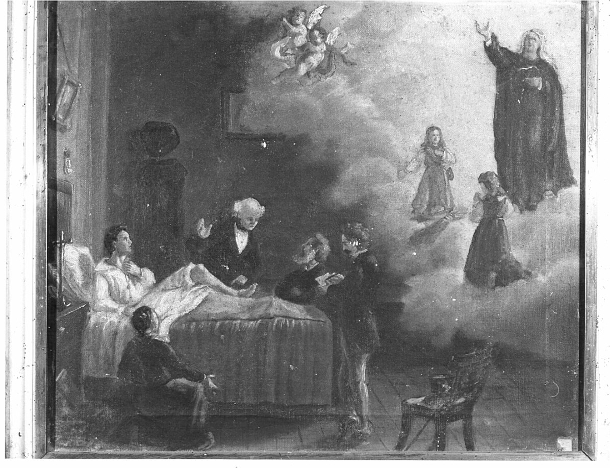 ex voto, opera isolata - ambito bergamasco (seconda metà sec. XIX)