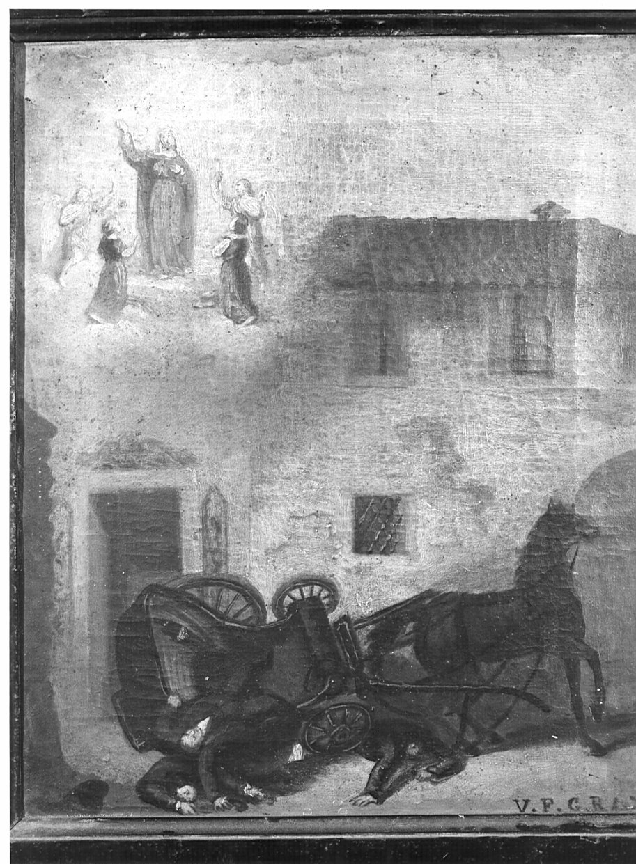 ex voto, opera isolata - ambito bergamasco (sec. XIX)