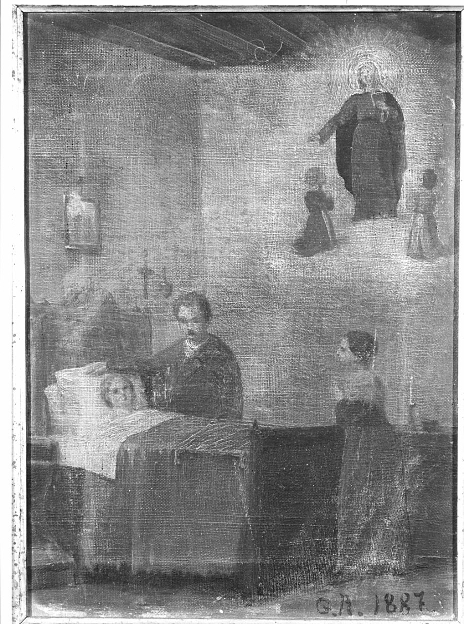 ex voto, opera isolata - ambito bergamasco (sec. XIX)