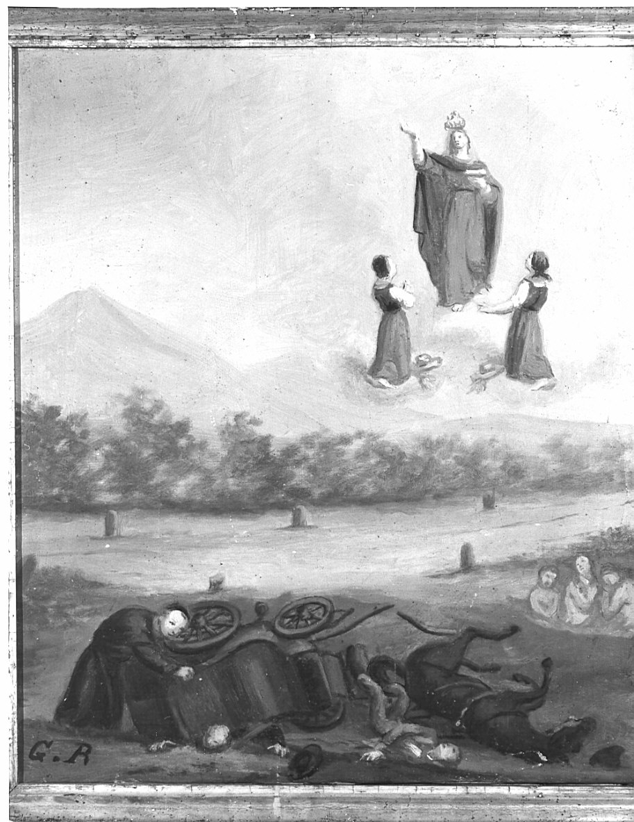 ex voto, opera isolata - ambito bergamasco (fine sec. XIX)