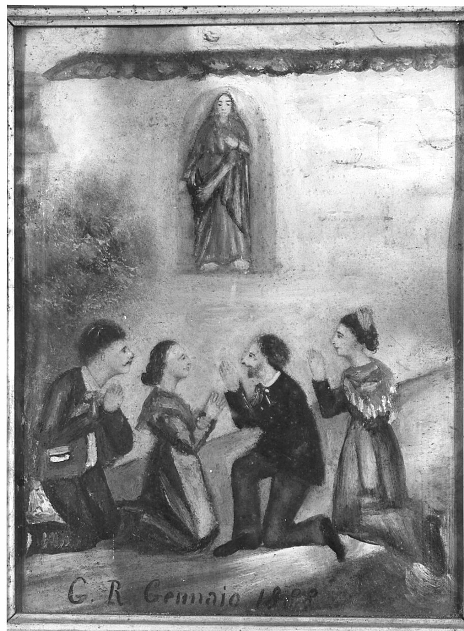 ex voto, opera isolata - ambito bergamasco (sec. XIX)