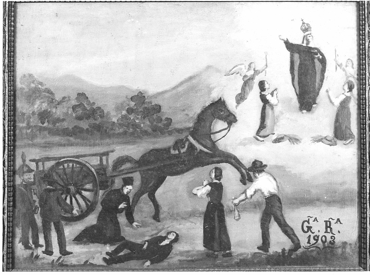 ex voto, opera isolata - ambito bergamasco (sec. XX)