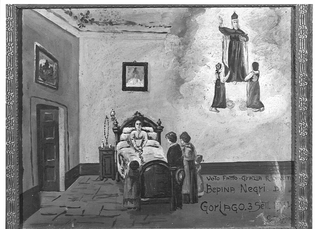 ex voto, opera isolata - ambito bergamasco (sec. XX)