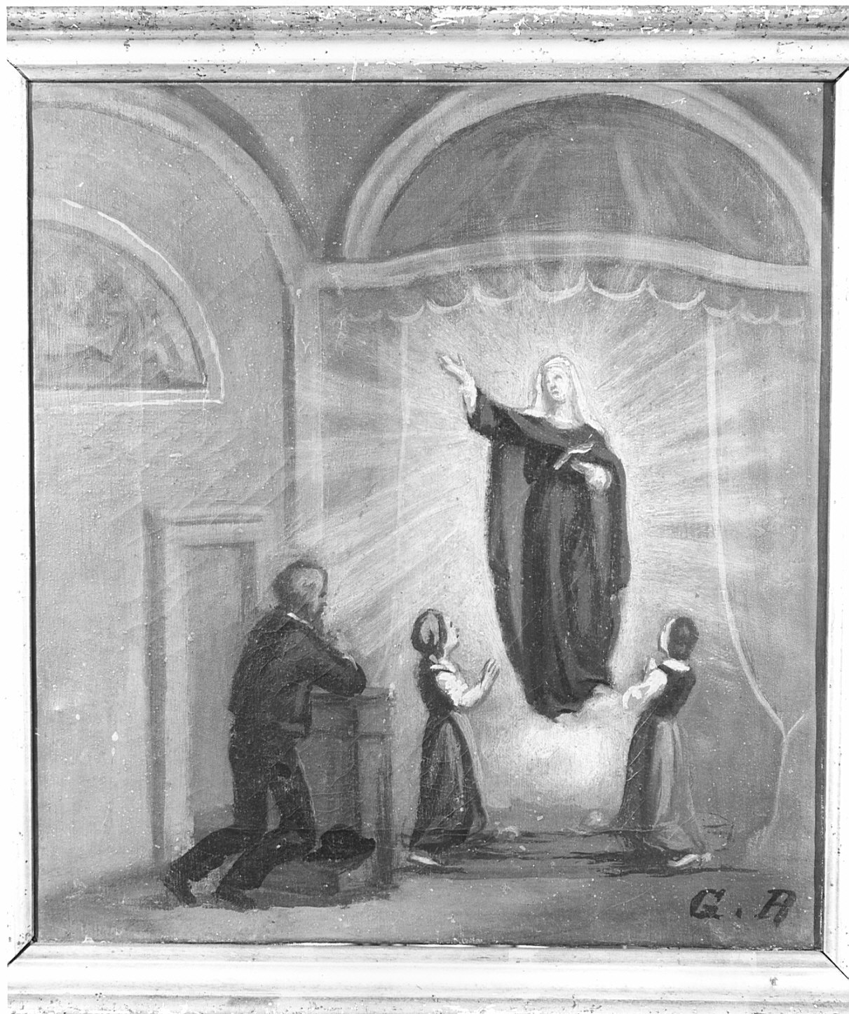 ex voto, opera isolata - ambito bergamasco (fine sec. XIX)