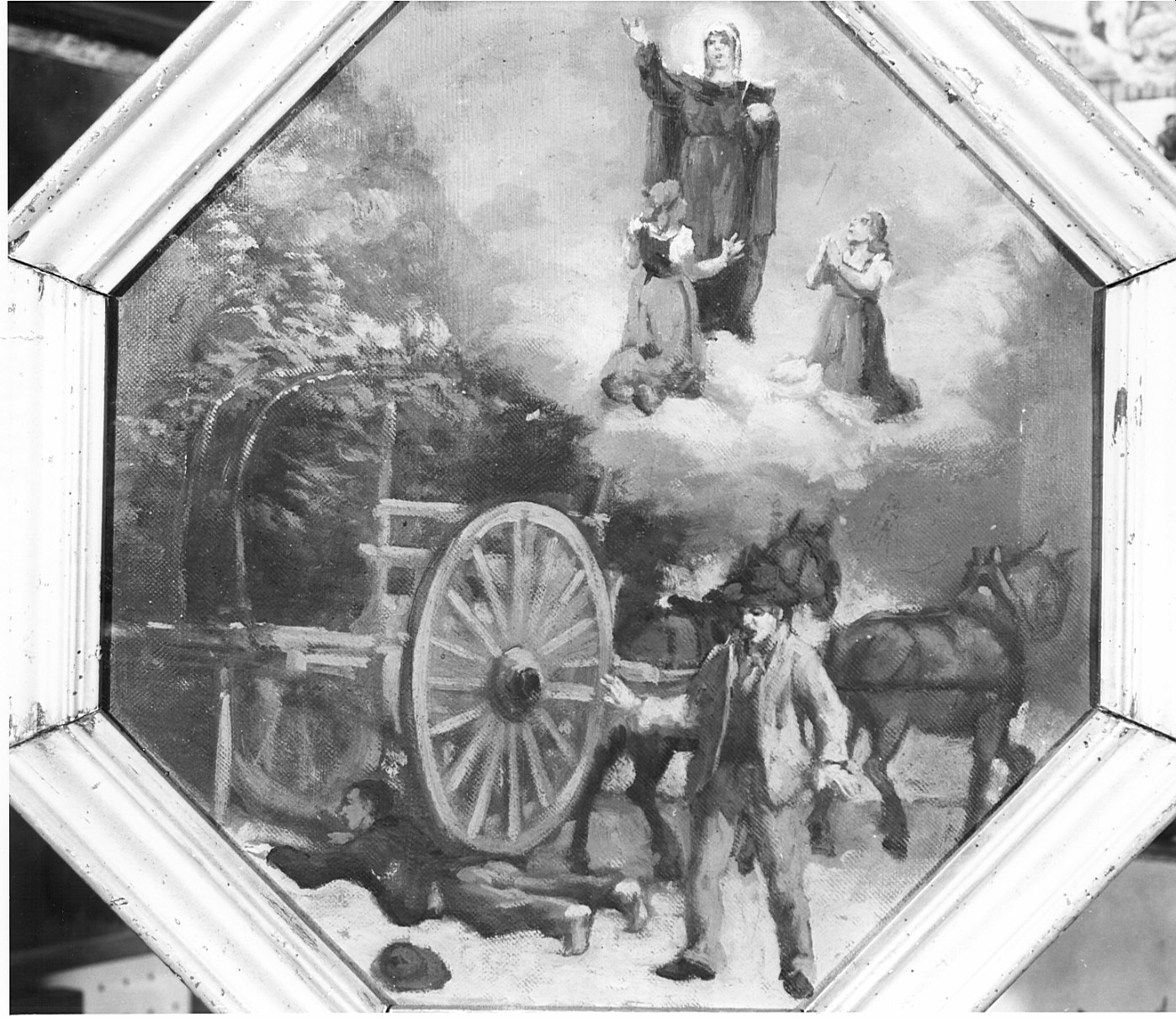 ex voto, opera isolata - ambito bergamasco (fine sec. XIX)