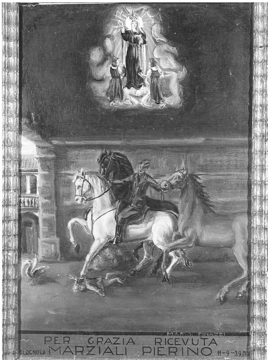 ex voto, opera isolata - ambito bergamasco (sec. XX)