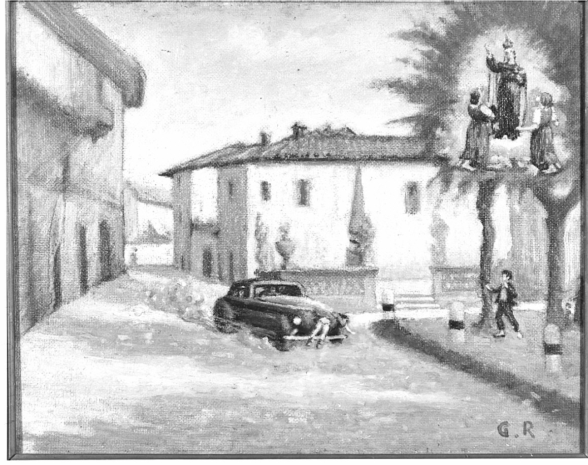 ex voto, opera isolata - ambito bergamasco (metà sec. XX)