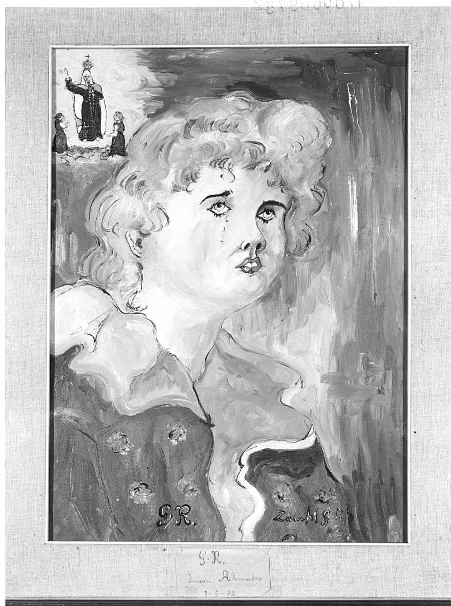ex voto, opera isolata di Zanchi G (attribuito) (sec. XX)