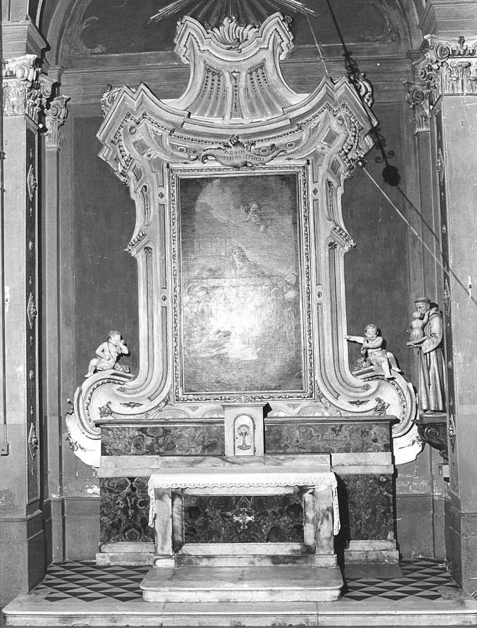 altare, opera isolata - bottega lombarda (sec. XVIII)