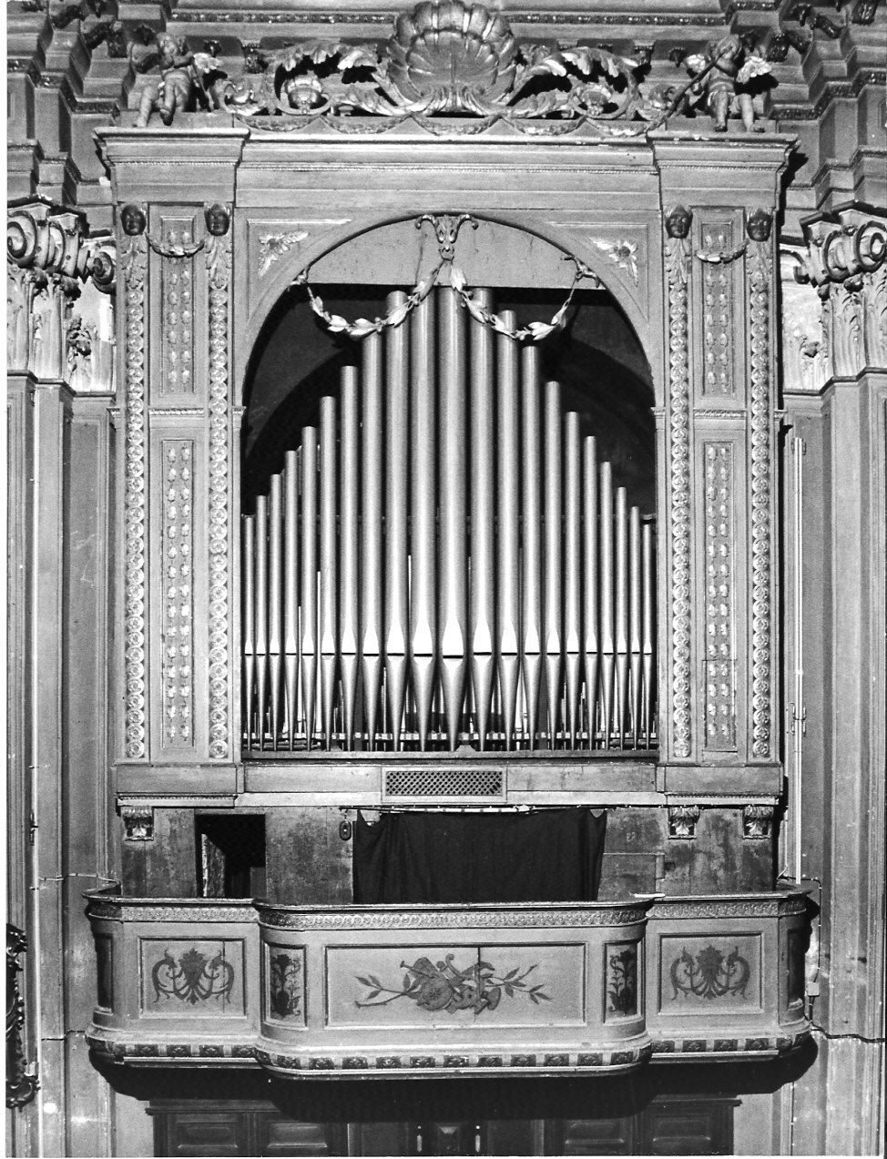 tribuna d'organo, complesso decorativo - bottega lombarda (seconda metà sec. XIX)