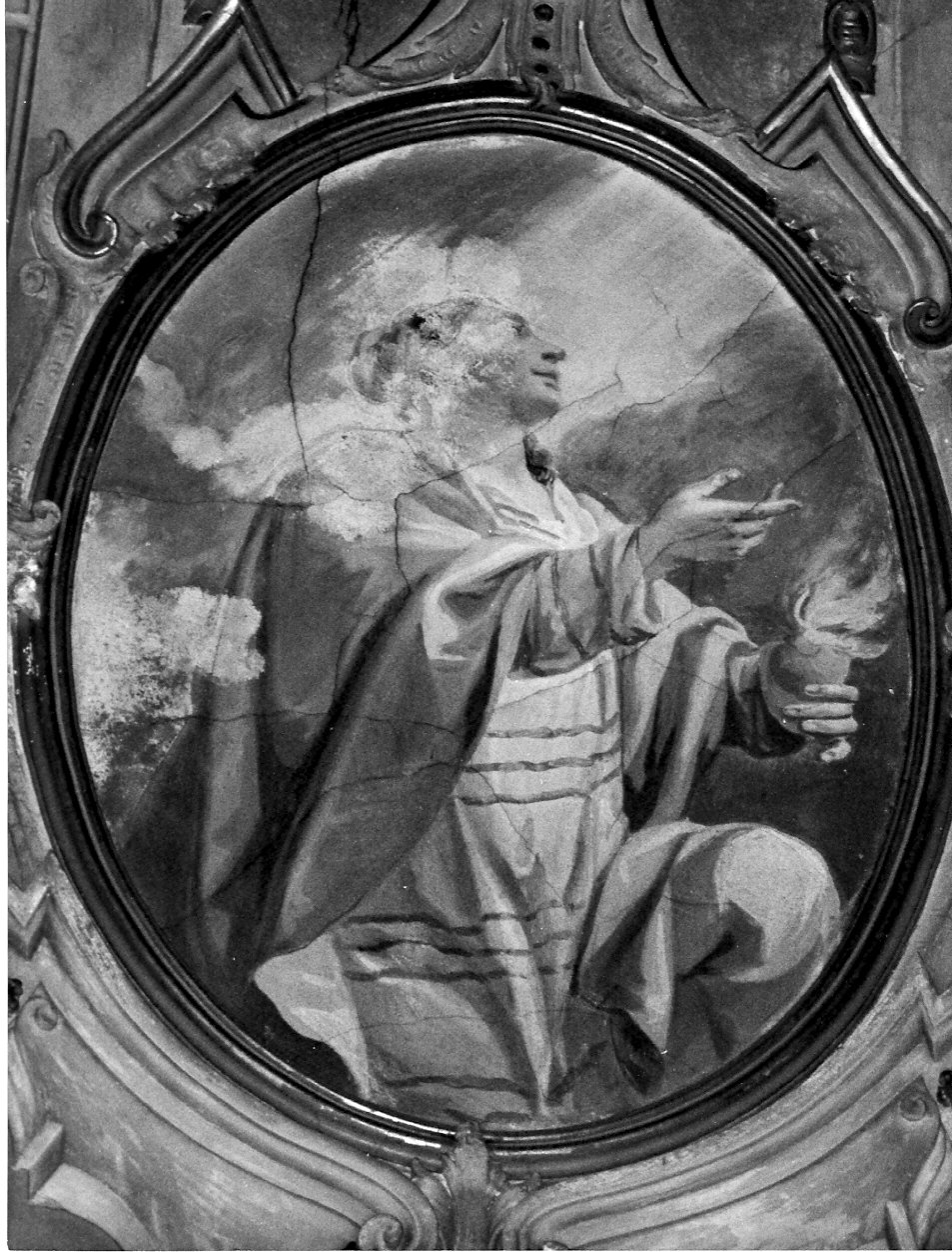 Virtù (dipinto, ciclo) di Ferrari Federico (attribuito), Morgari Luigi (attribuito) (seconda metà sec. XVIII, sec. XX)