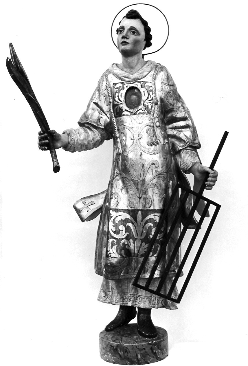 reliquiario - a statuetta, opera isolata - bottega Italia settentrionale (seconda metà sec. XVIII)