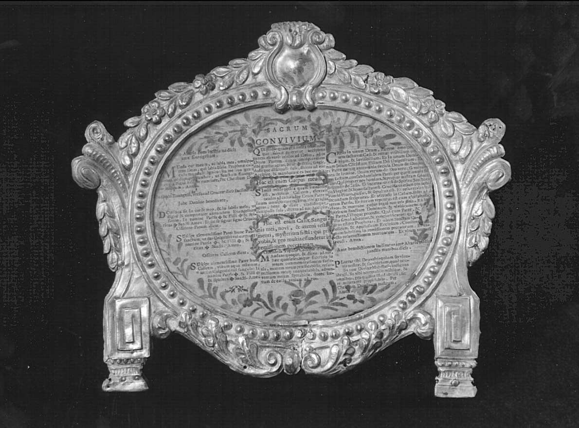 cartagloria, opera isolata - bottega bergamasca (prima metà sec. XIX)