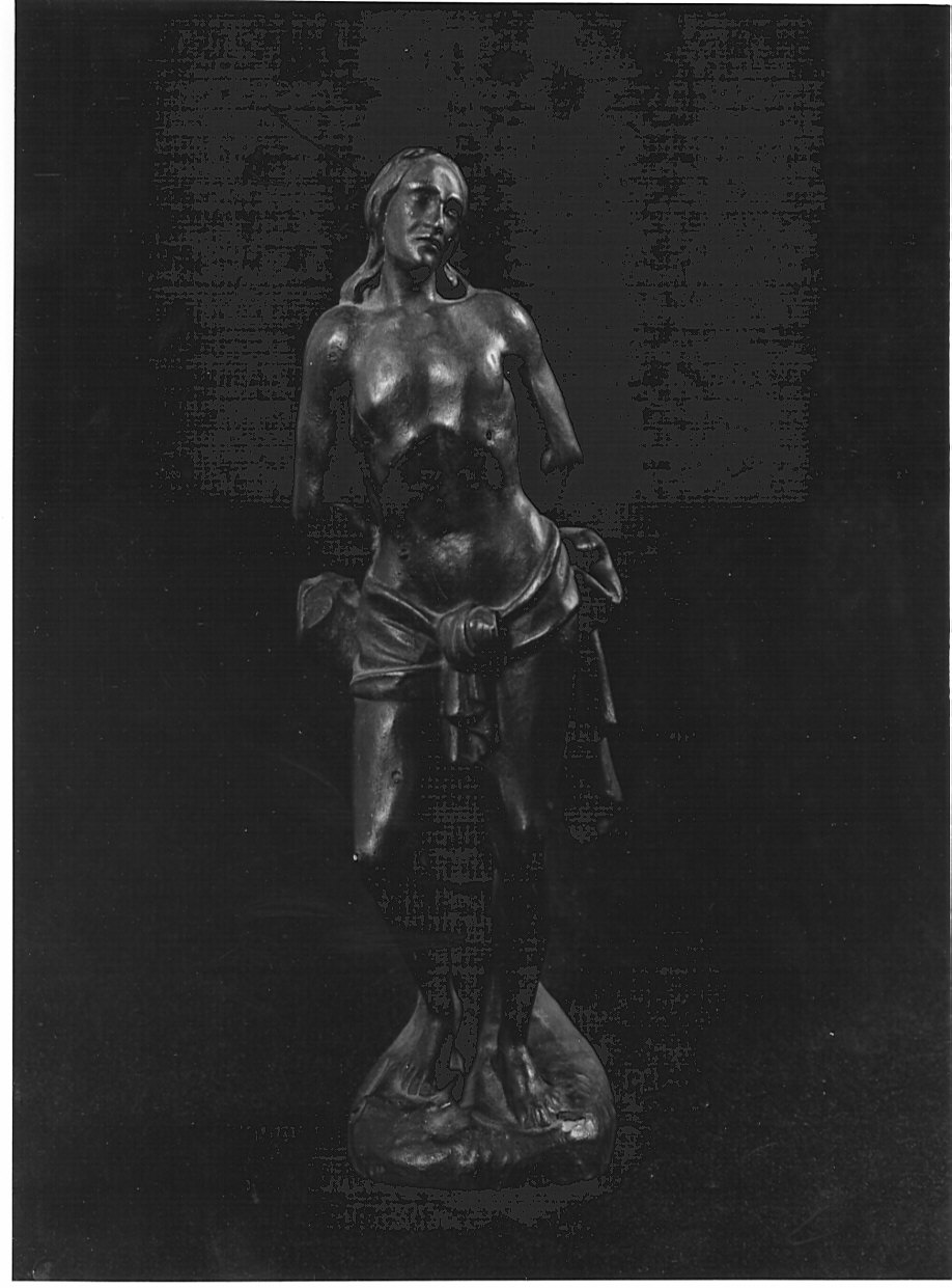 San Sebastiano (scultura, opera isolata) - bottega lombarda (prima metà sec. XVIII)