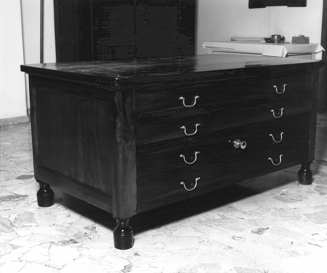 mobile da sacrestia, opera isolata - ambito bergamasco (prima metà sec. XIX)