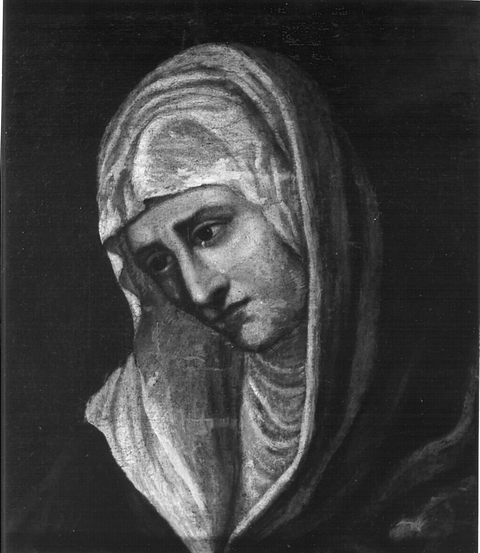 Madonna Addolorata (dipinto, opera isolata) - ambito lombardo (sec. XVII)