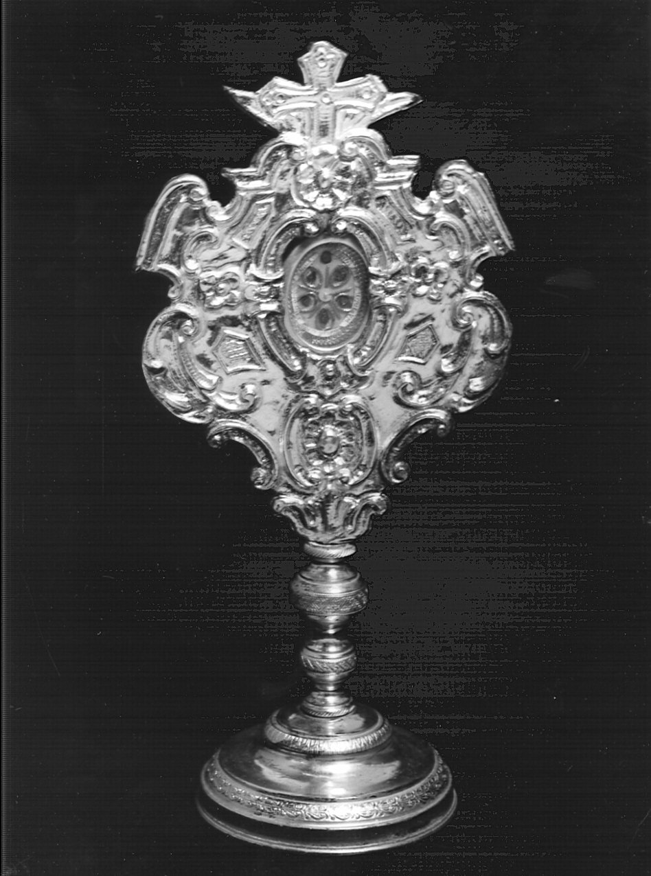 ostensorio - a raggiera, opera isolata - bottega lombarda (prima metà sec. XX)