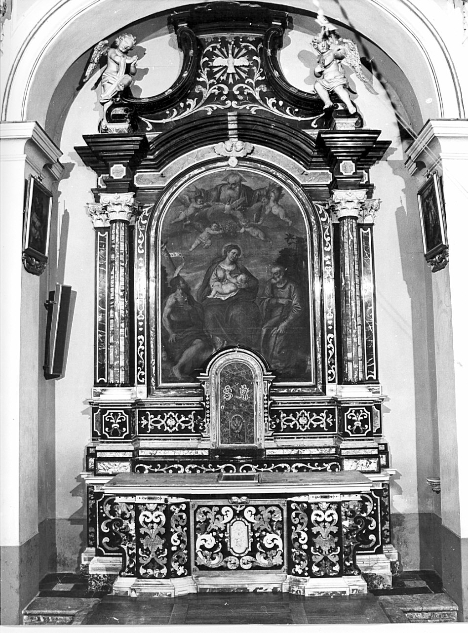 altare, opera isolata - bottega lombarda (sec. XVIII)