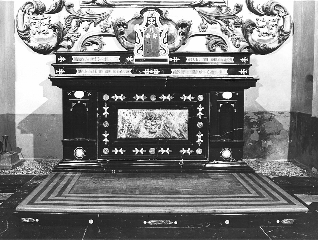 altare, opera isolata - bottega lombarda (fine sec. XVII)