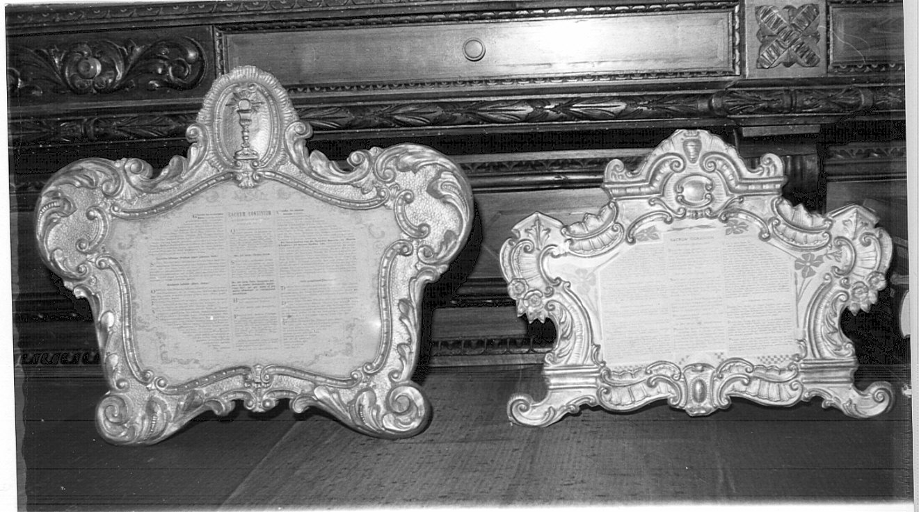 cartagloria, serie - bottega italiana (metà sec. XIX)