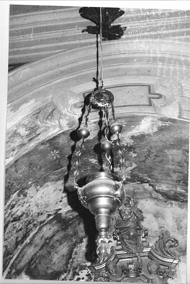 lampada, coppia - bottega lombarda (inizio sec. XVII)