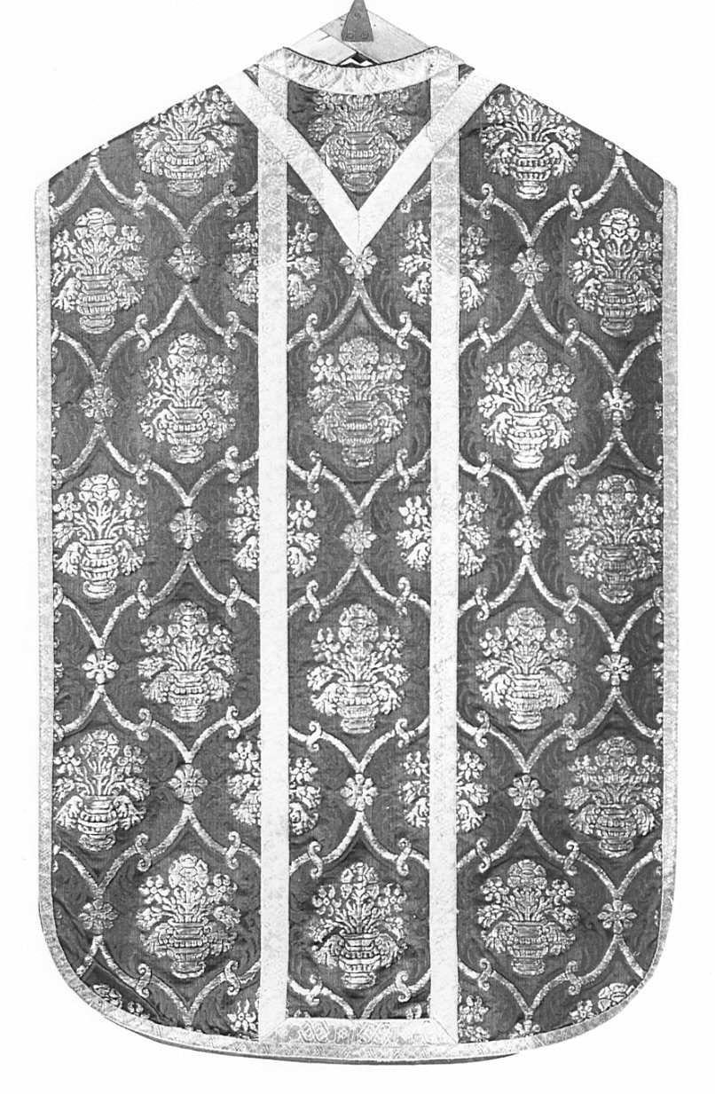 paramento liturgico, insieme - manifattura italiana (metà sec. XIX)