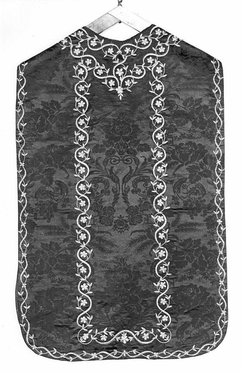 paramento liturgico, insieme - manifattura italiana (fine/inizio secc. XIX/ XX)