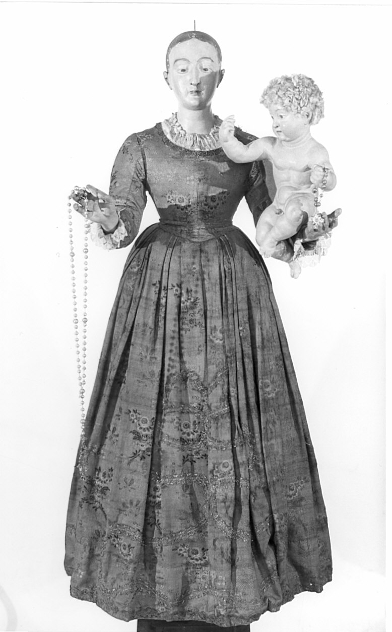 veste da statua, opera isolata - manifattura Italia settentrionale (ultimo quarto sec. XVIII)