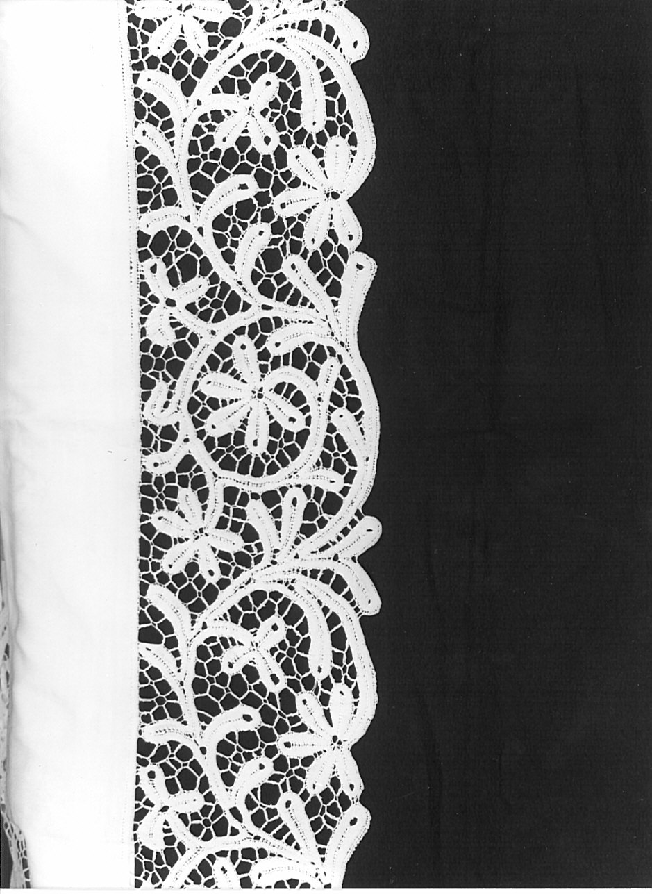 merletto, opera isolata - manifattura lombarda (seconda metà sec. XIX)