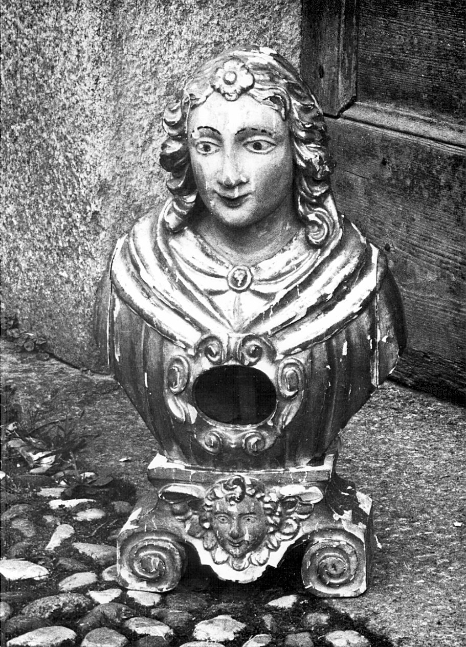 angelo (reliquiario - a busto, opera isolata) - bottega bergamasca (sec. XVII)