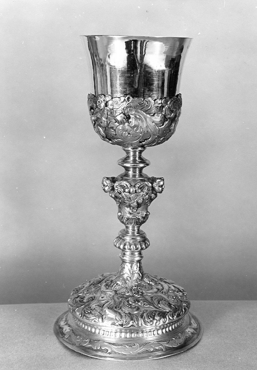 calice, opera isolata - bottega lombarda (seconda metà sec. XVII)