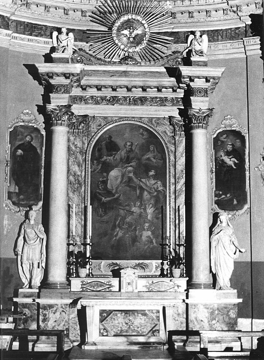 altare, coppia - bottega bergamasca (sec. XIX, sec. XIX)