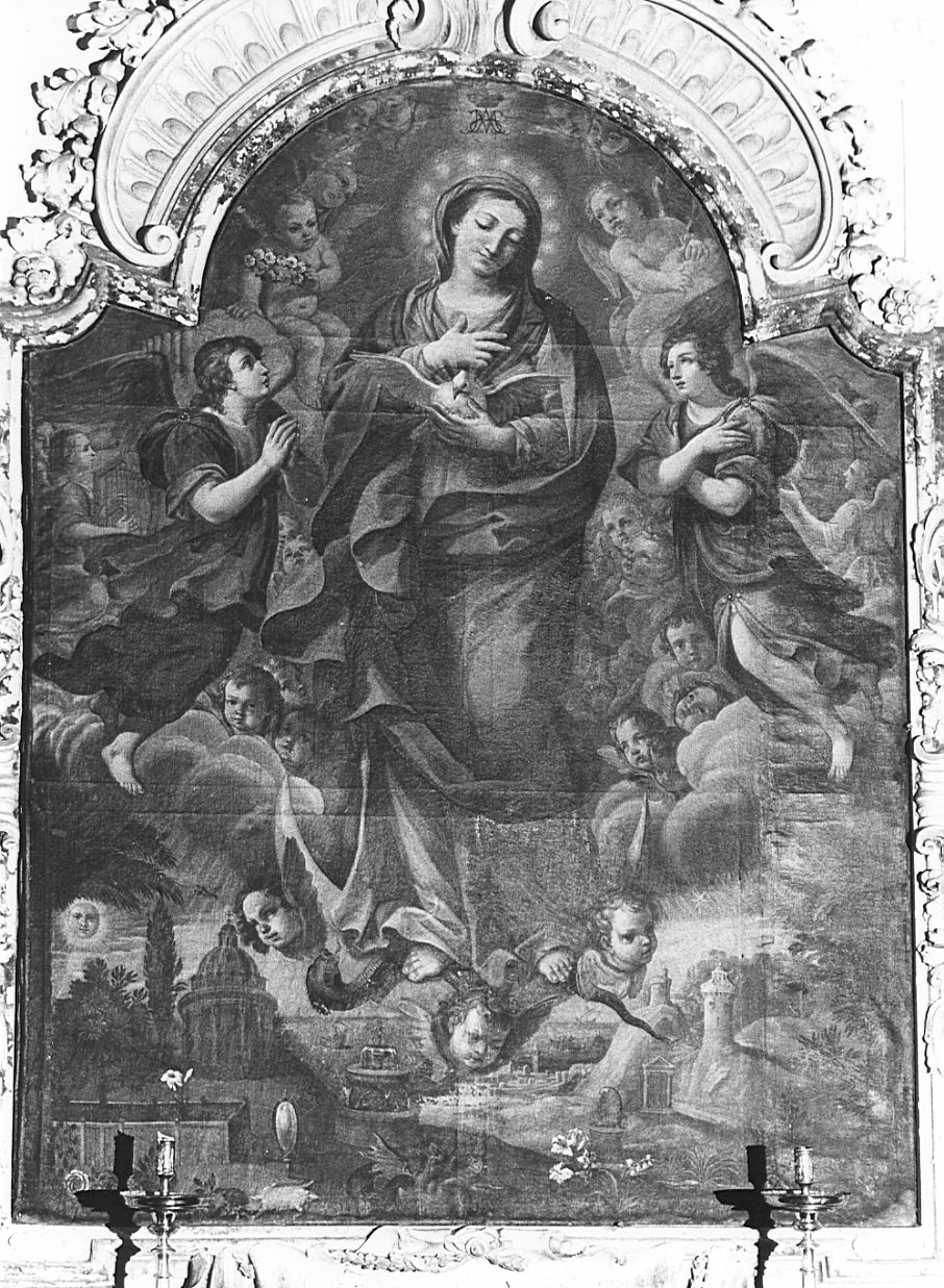 Immacolata Concezione (dipinto, opera isolata) - ambito lombardo (sec. XVII)