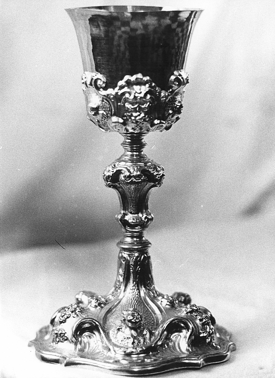 calice, opera isolata - bottega lombarda (sec. XVIII)