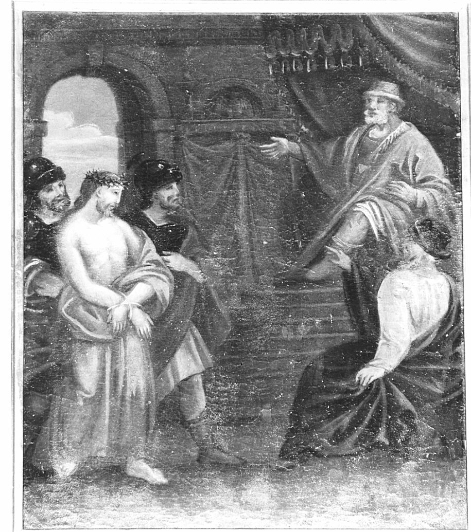 stazioni della via crucis (Via Crucis, ciclo) - ambito bergamasco (fine sec. XVIII)