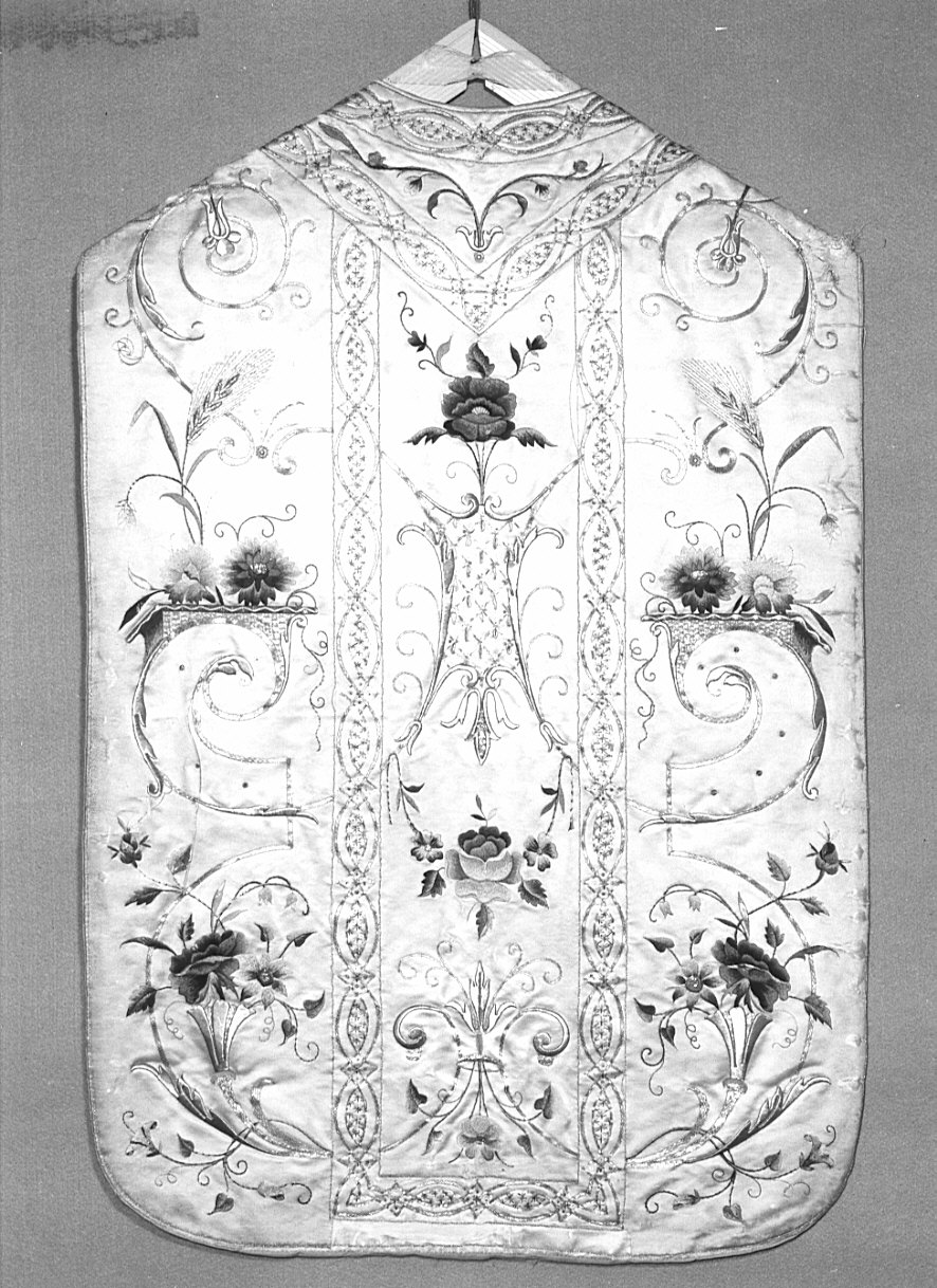 pianeta, opera isolata - manifattura bergamasca (sec. XIX)