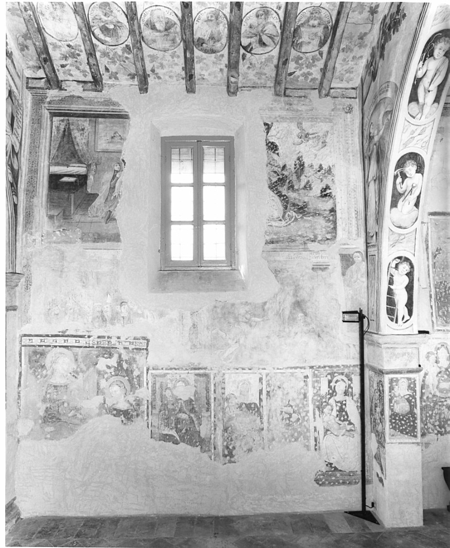 dipinto, complesso decorativo - ambito lombardo (sec. XV, sec. XVI)