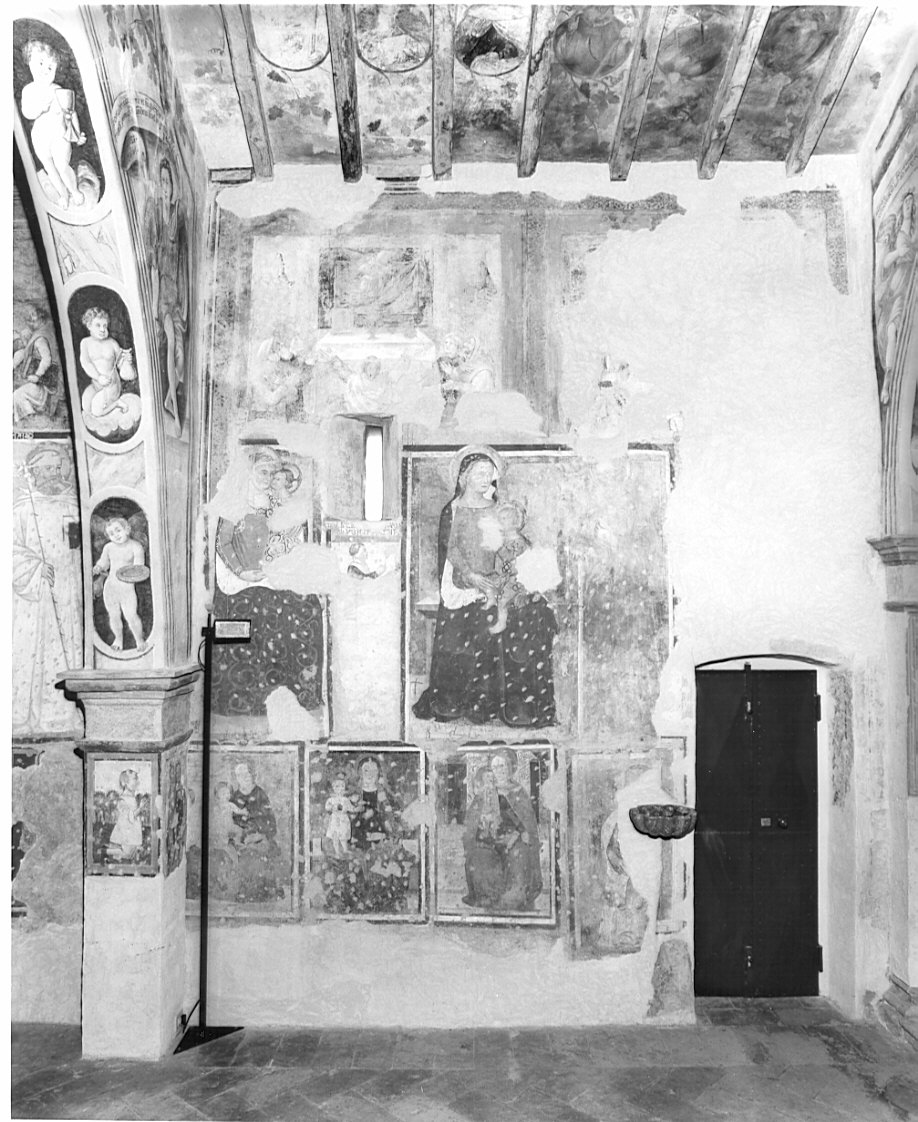 dipinto, complesso decorativo - ambito lombardo (sec. XV, sec. XVI)