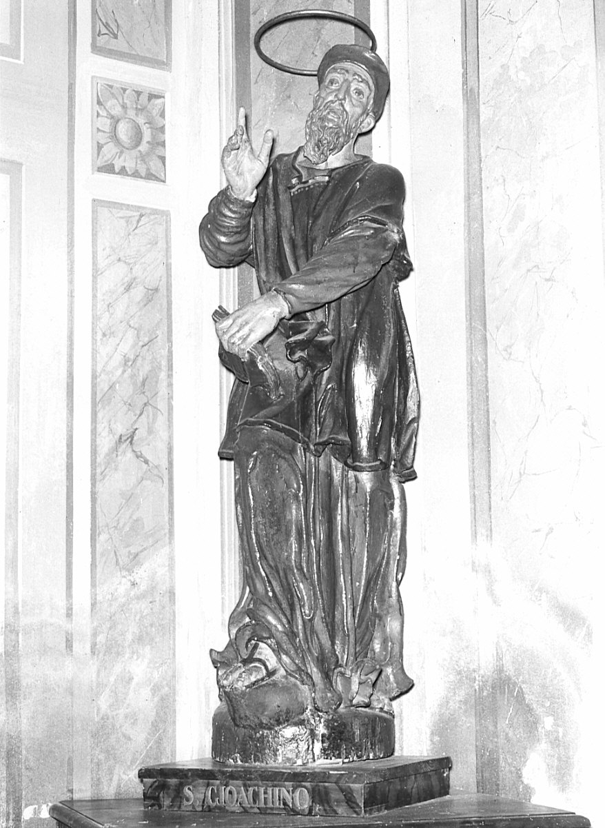 San Gioacchino (statua, pendant) - bottega lombarda (prima metà sec. XVIII)