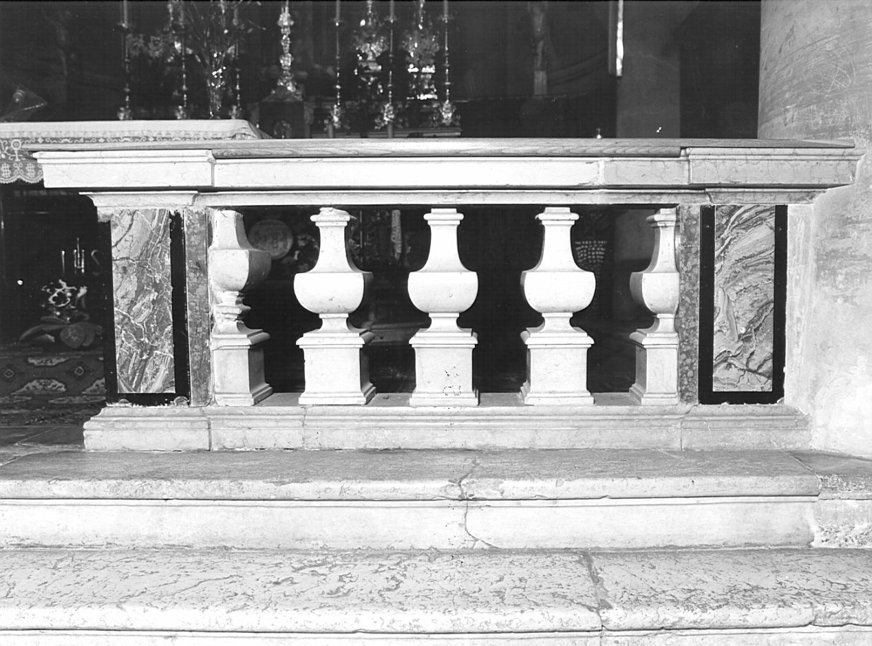 balaustrata, opera isolata - bottega bergamasca (sec. XVIII)