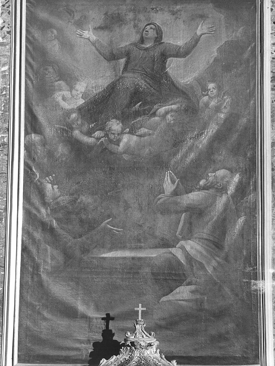 assunzione della Madonna (pala d'altare, opera isolata) di Cifrondi Antonio (ultimo quarto sec. XVII)