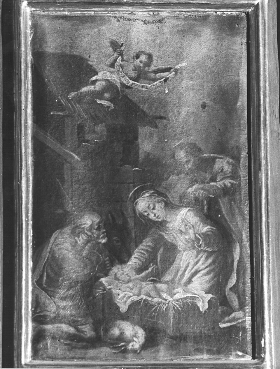 natività di Gesù (dipinto, opera isolata) - ambito veneto (sec. XVIII)